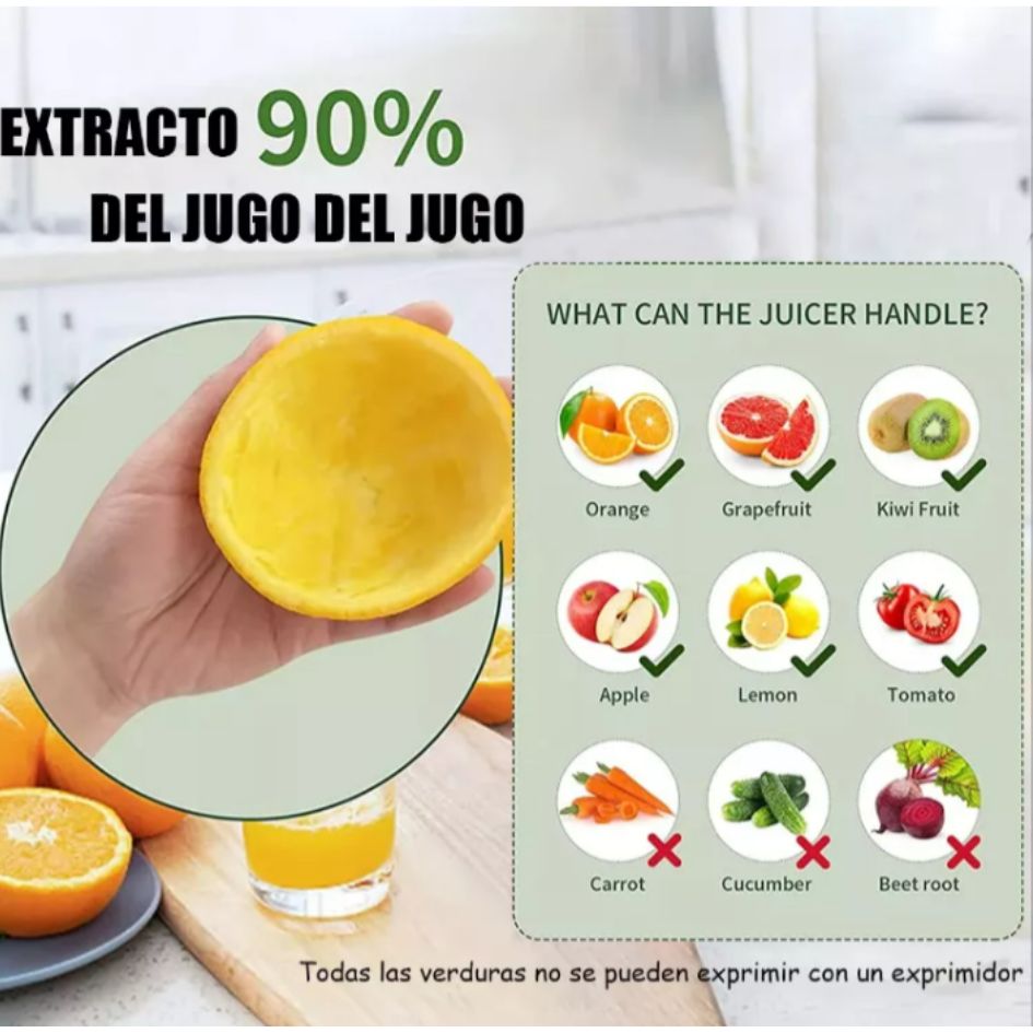 Extractor De Jugo Exprimidor Electrico